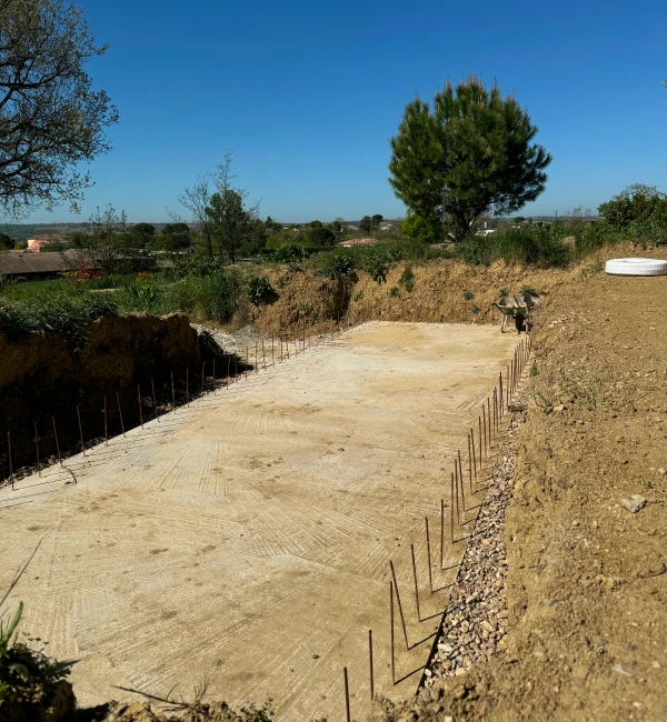 Avant — Rénovation piscine — Haute-Garonne